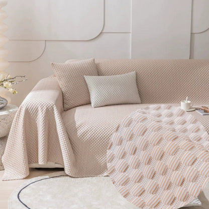 Breathable Sofa Cover with Non-Slip and Cooling Effect - Neutral