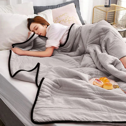 Breathable Summer Cooling Blanket for Refreshing Sleep Comfort
