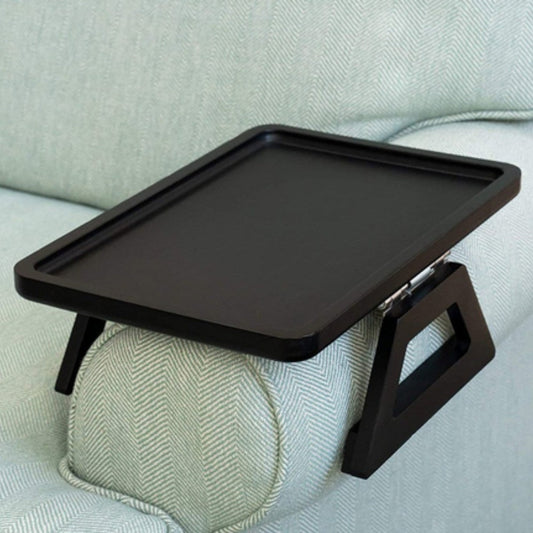 Clip-On Tray Table for Armrests in Bamboo Design