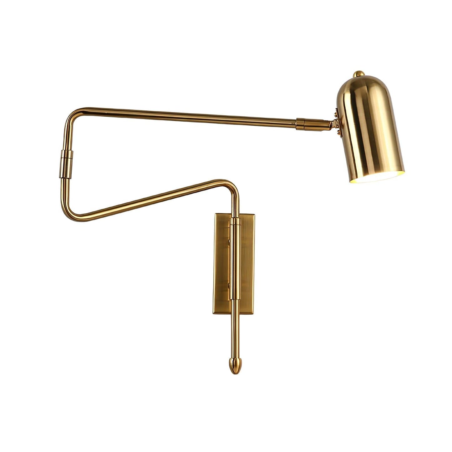 Wall Lamp with Adjustable Arm for Reading