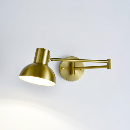 Wall Lamp with Adjustable Arm for Reading