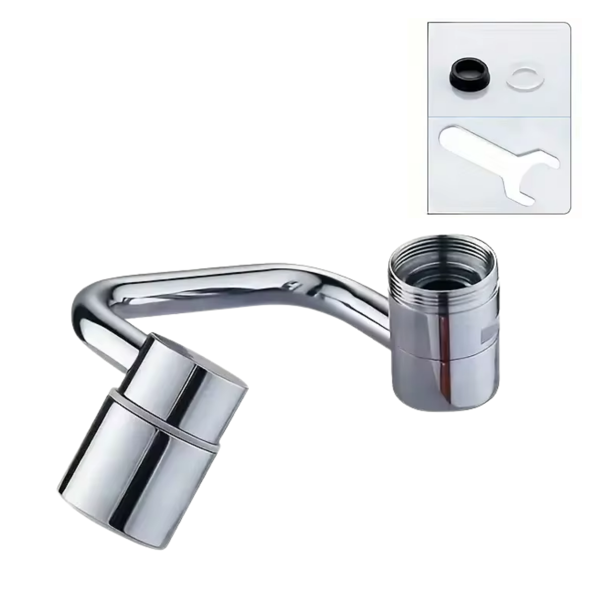 360° Anti-Drip Universal Faucet Aerator