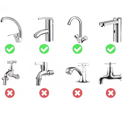 360° Anti-Drip Universal Faucet Aerator