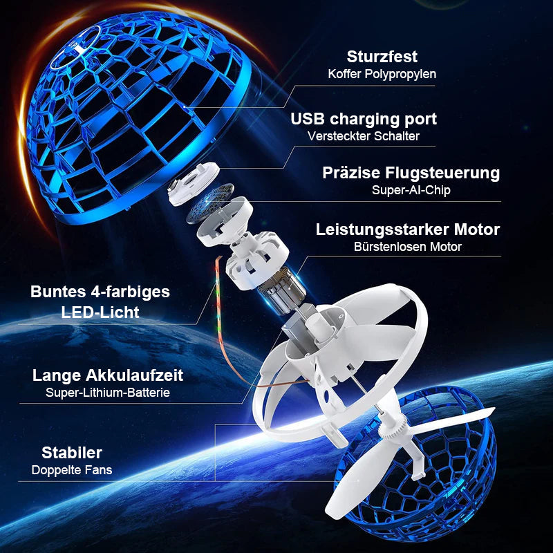 AirSphere - Portable Hovering Ball for Endless Fun