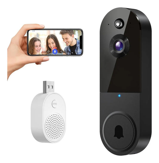 1080P Smart Detection Door Camera with Wi-Fi Connectivity
