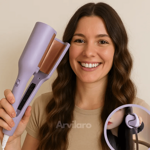 Effortless French Waves: Luxurious Curls in Seconds