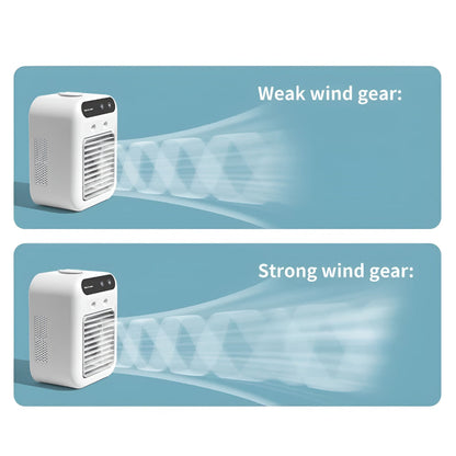 Compact Breeze Cooler with Refreshing Mist for Your Desk