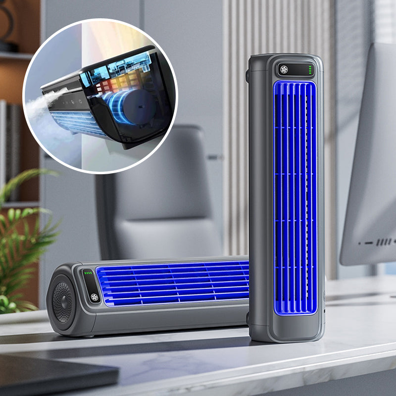 ChillMate Compact Rechargeable Mini Air Cooler
