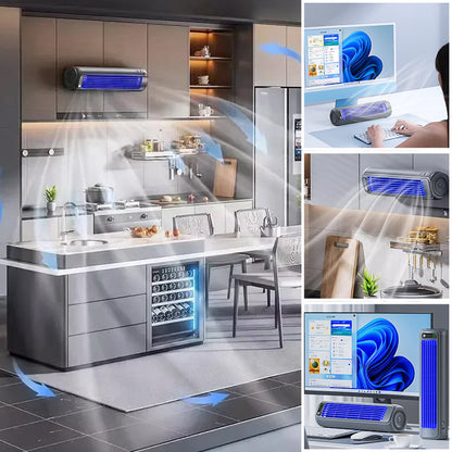 ChillMate Compact Rechargeable Mini Air Cooler