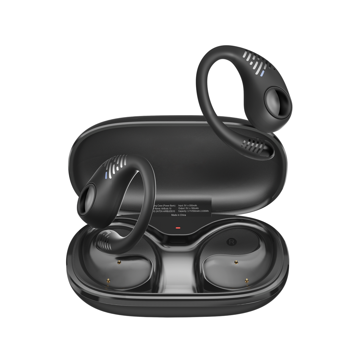 Waterproof Open-Ear Wireless Earbuds for Outdoor Activities