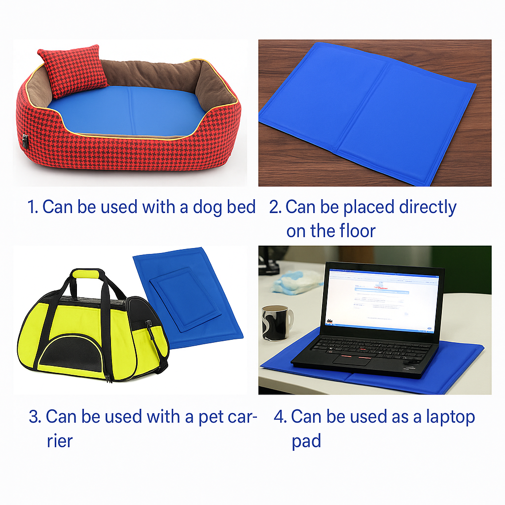 Cooling Gel Mat for Dogs – Breathable Summer Bed for French Bulldogs