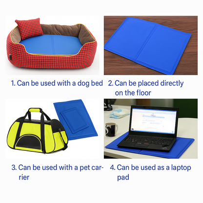 Cooling Gel Mat for Dogs – Breathable Summer Bed for French Bulldogs