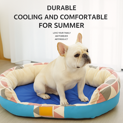 Cooling Gel Mat for Dogs – Breathable Summer Bed for French Bulldogs