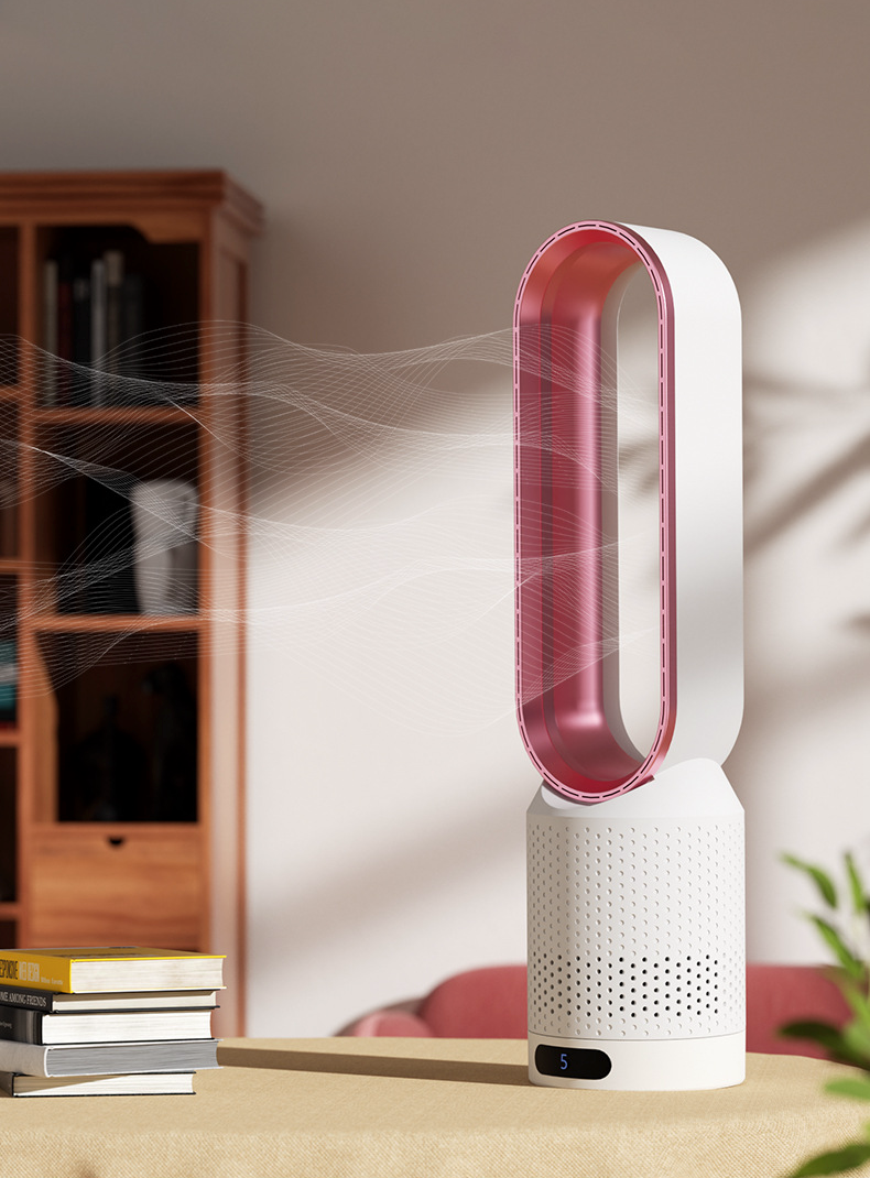 3-in-1 Air Cooler – Bladeless, Quiet, Oscillating for Bedroom, Living Room & Office
