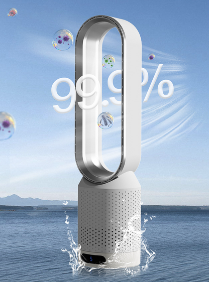 3-in-1 Air Cooler – Bladeless, Quiet, Oscillating for Bedroom, Living Room & Office