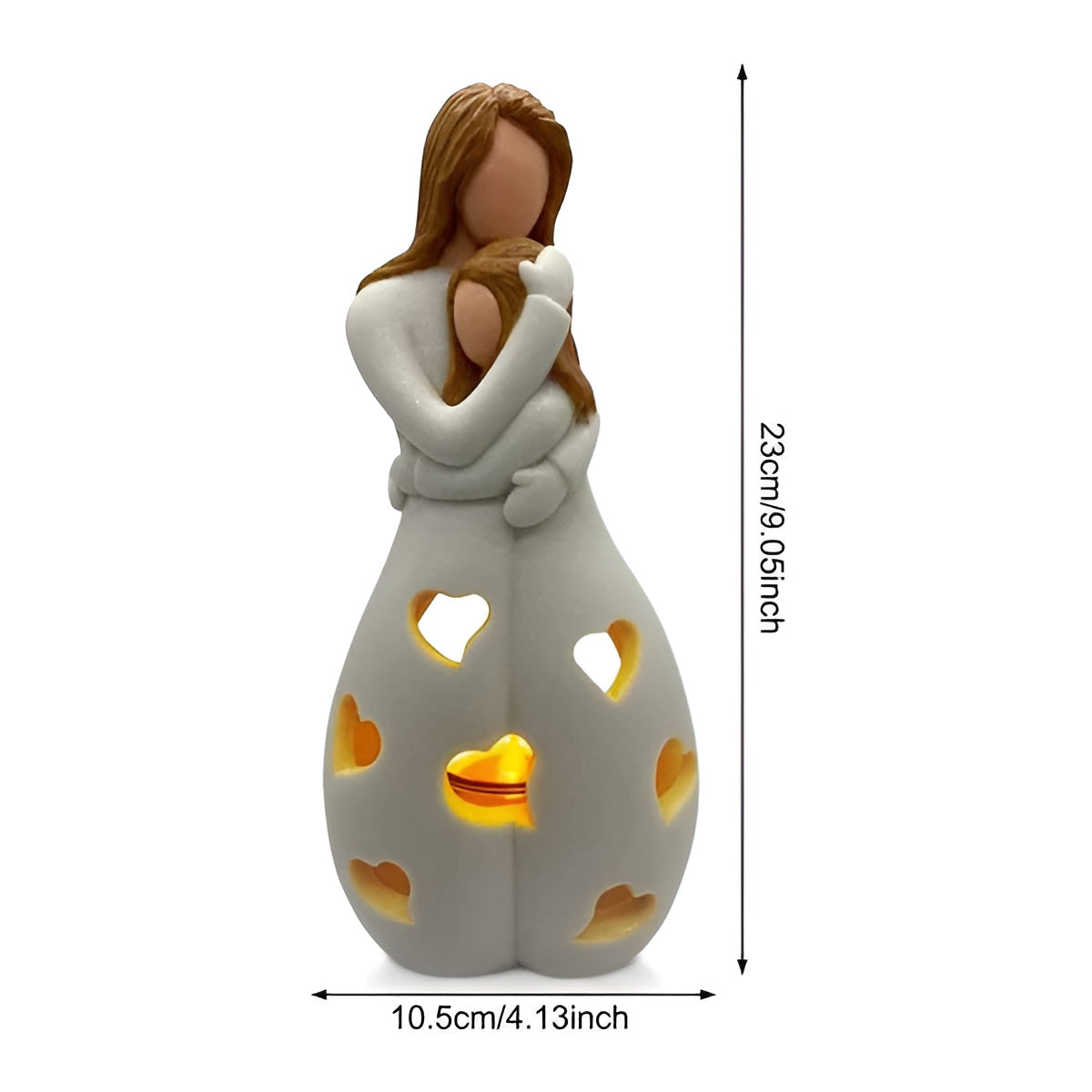 Meaningful Embrace Glow Ornament - Special Gift for Mother's Day