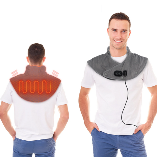 Warm Neck and Shoulder Massage Cushion for Relaxation