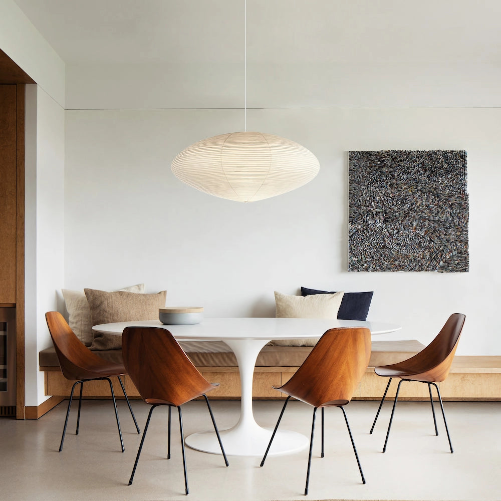 Modern Japanese Style Ceiling Light - Paper Lantern Pendant Fixture