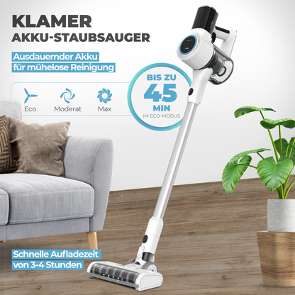 Cordless Vacuum Cleaner | 420W Power with HEPA Filtration