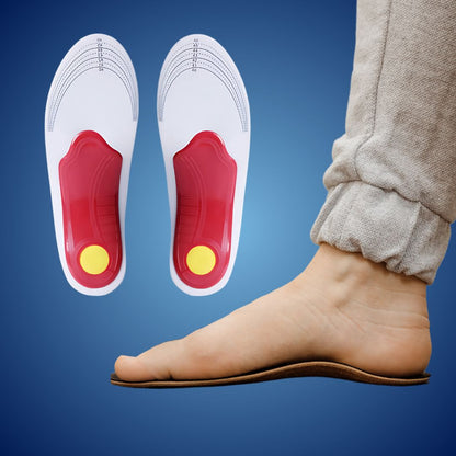 Comfortable Shoe Insoles for Pronation Support and Foot Stability