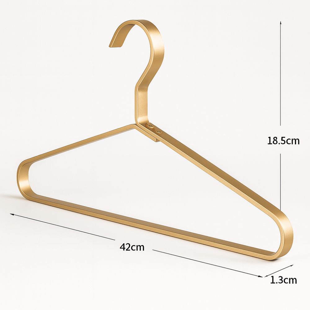 Sleek Space-Saving Clothing Hangers