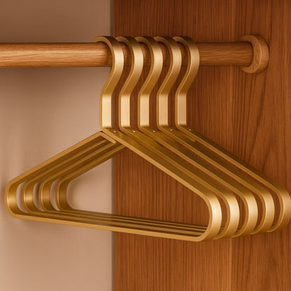 Sleek Space-Saving Clothing Hangers