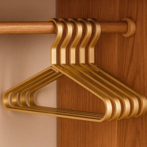 Sleek Space-Saving Clothing Hangers