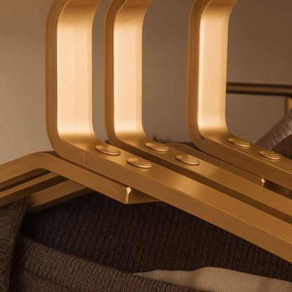 Sleek Space-Saving Clothing Hangers
