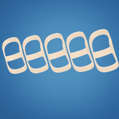 Waterproof Finger Splint with 8 Rings – Stability for Pain Relief