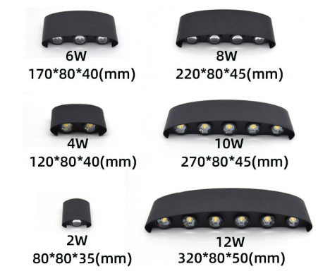 Waterproof LED Wall Light for Home - Energy-Efficient & Stylish Design