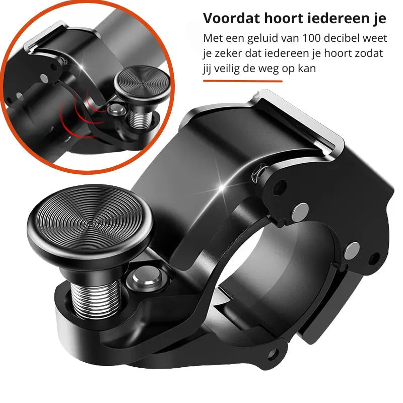 Lightweight Aluminum Bicycle Bell - 100 dB Sound
