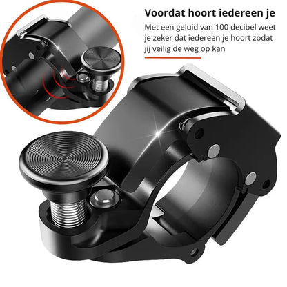 Lightweight Aluminum Bicycle Bell - 100 dB Sound