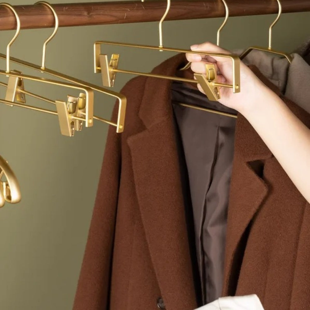 Space-Saving Hanger Set for Pants & Skirts | 5 Pack