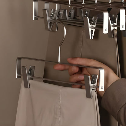 Space-Saving Hanger Set for Pants & Skirts | 5 Pack