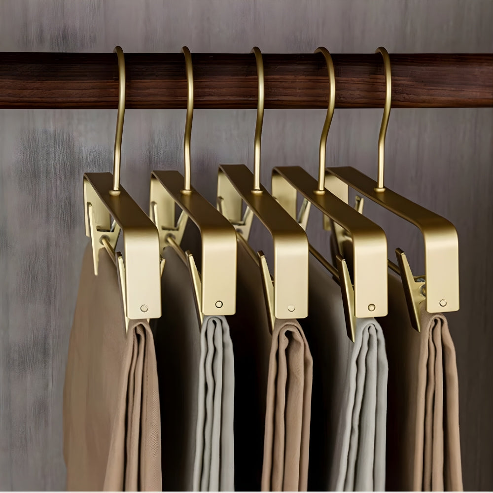 Space-Saving Hanger Set for Pants & Skirts | 5 Pack