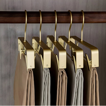 Space-Saving Hanger Set for Pants & Skirts | 5 Pack