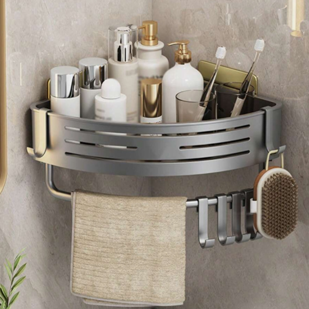 Sleek Corner Shower Organizer for Modern Spaces