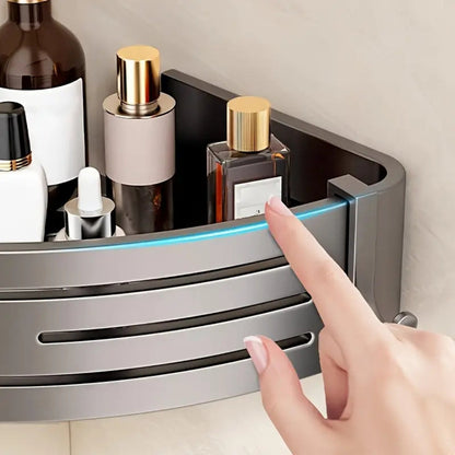 Sleek Corner Shower Organizer for Modern Spaces