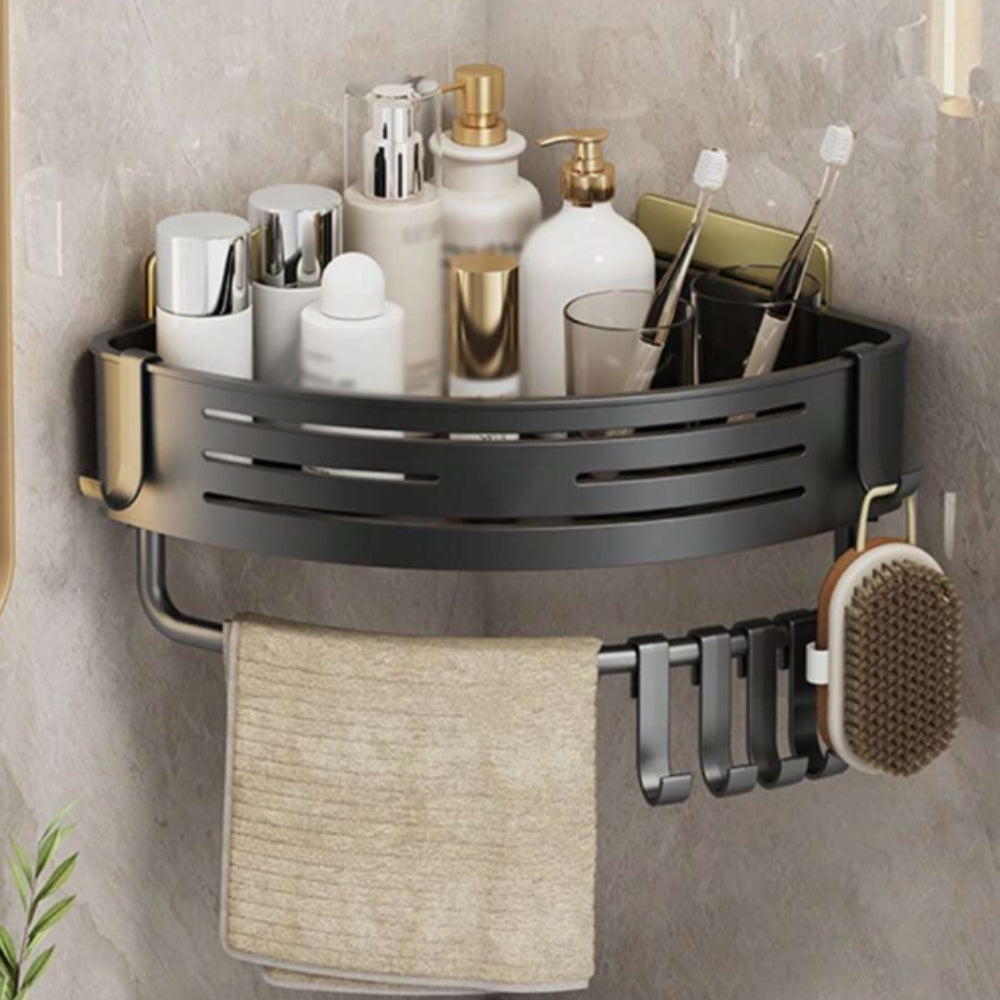 Sleek Corner Shower Organizer for Modern Spaces