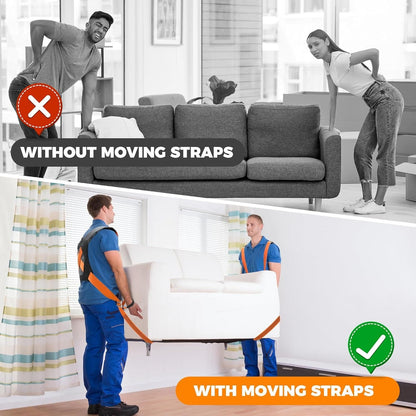 Heavy-Duty Lifting Straps for Stress-Free Moving