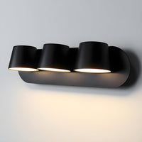 3-Light: ⌀ 15″ x H 3.9″