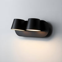 2-Light: ⌀ 6.5″ x H 3.9″