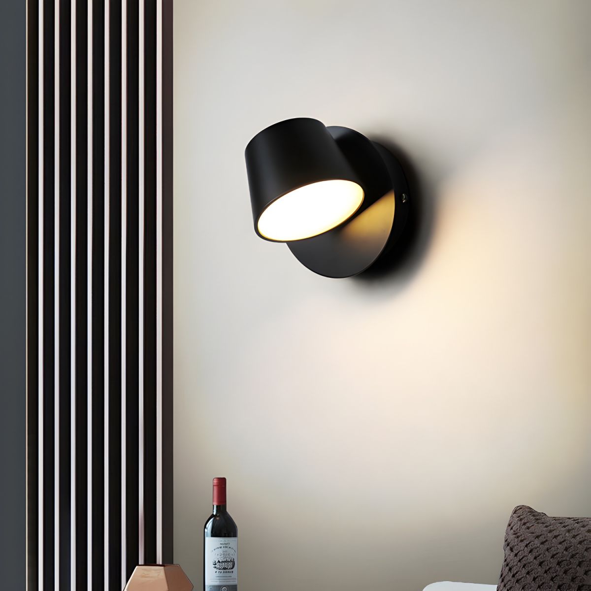 Wall Lamp with Adjustable Angle for Reading
