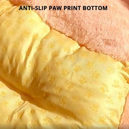 Plush Animal-Themed Seat Cushion