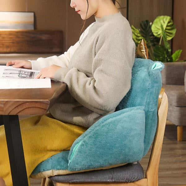 Plush Animal-Themed Seat Cushion