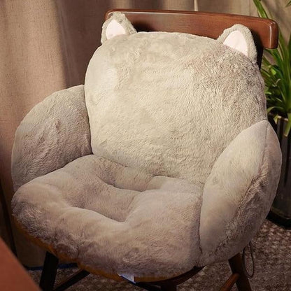 Plush Animal-Themed Seat Cushion