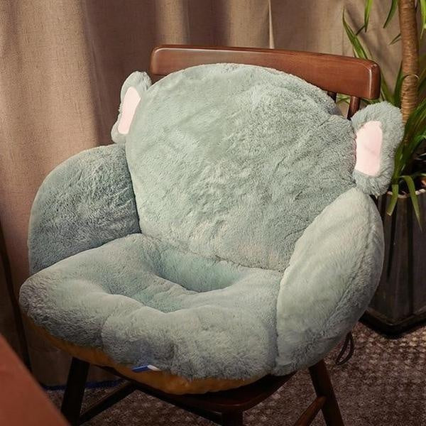 Plush Animal-Themed Seat Cushion