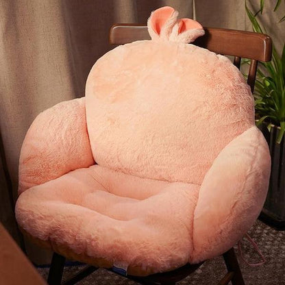Plush Animal-Themed Seat Cushion