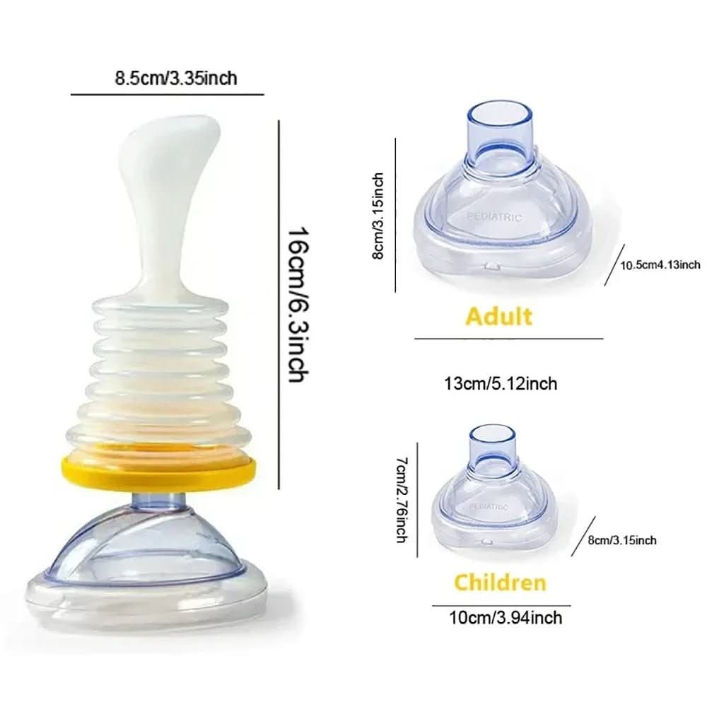 Essential Choking Rescue Device for All Ages | Medical-Grade Silicone