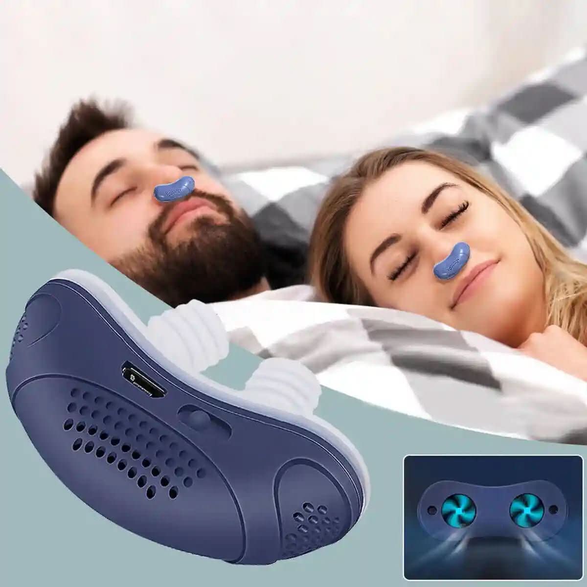 SnoreEase: Compact USB Rechargeable Breathing Aid